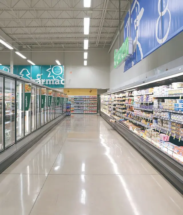 Robot en situation, secteur commerce